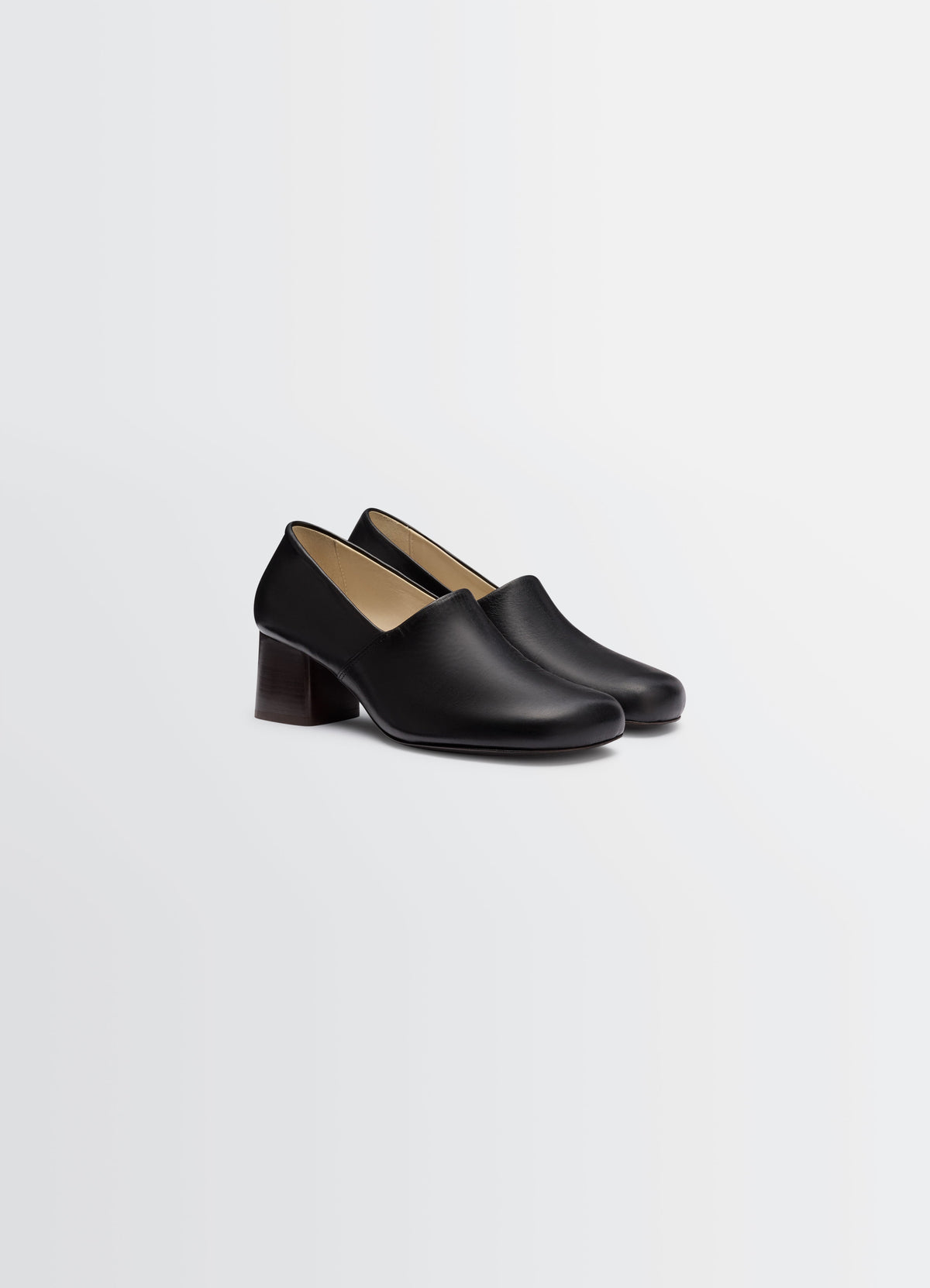 ANATOMIC PUMP 55 WITH 55MM HEEL IN GLOSSY VEGETABLE LEATHER