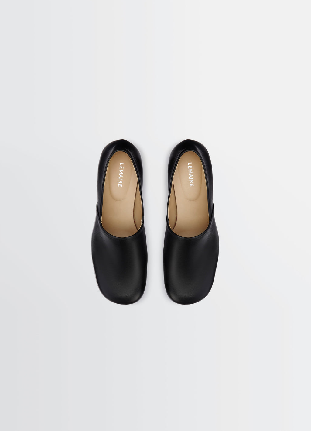 ESCARPIN ANATOMIC 55 À TALON DE 55 MM EN CUIR VÉGÉTAL VERNIS