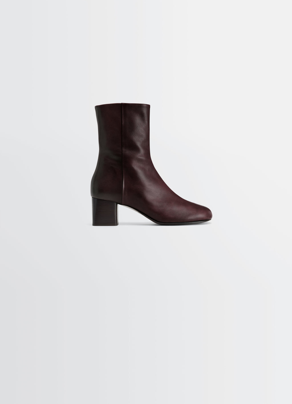 ANATOMIC BOOTS WITH 55MM HEEL IN GLOSSY VEGETABLE LEATHER