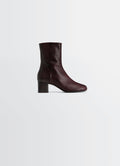 ANATOMIC BOOTS WITH 55MM HEEL IN GLOSSY VEGETABLE LEATHER