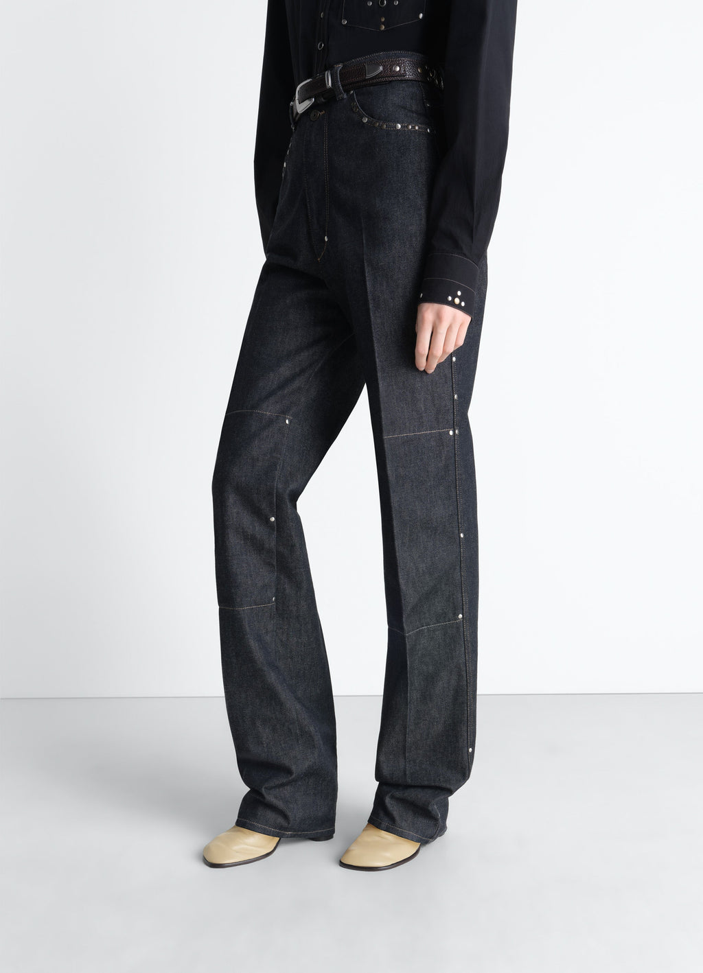 BOTTINES EFFET GANT AVEC TALON DE 80 MM