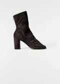 BOTTINES GANT TALON 80 MM EN CUIR DE VEAU FAÇON POIL