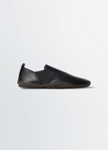 VIBRAM GLOVE SLIP ON IN SHINY NAPPA LAMB LEATHER