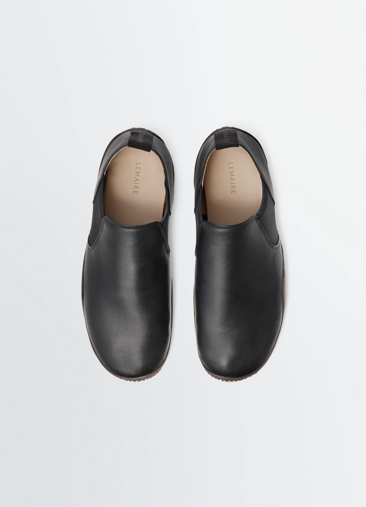 VIBRAM GLOVE SLIP ON IN SHINY NAPPA LAMB LEATHER
