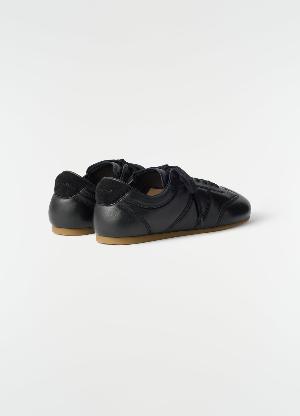 BASKET SOFT RUNNER EN CUIR D'AGNEAU NAPPA BRILLANT