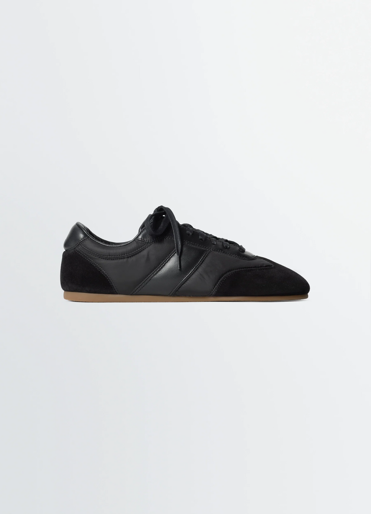 SOFT RUNNERS IN MIX NYLON NAPPA SUEDE LEATHER