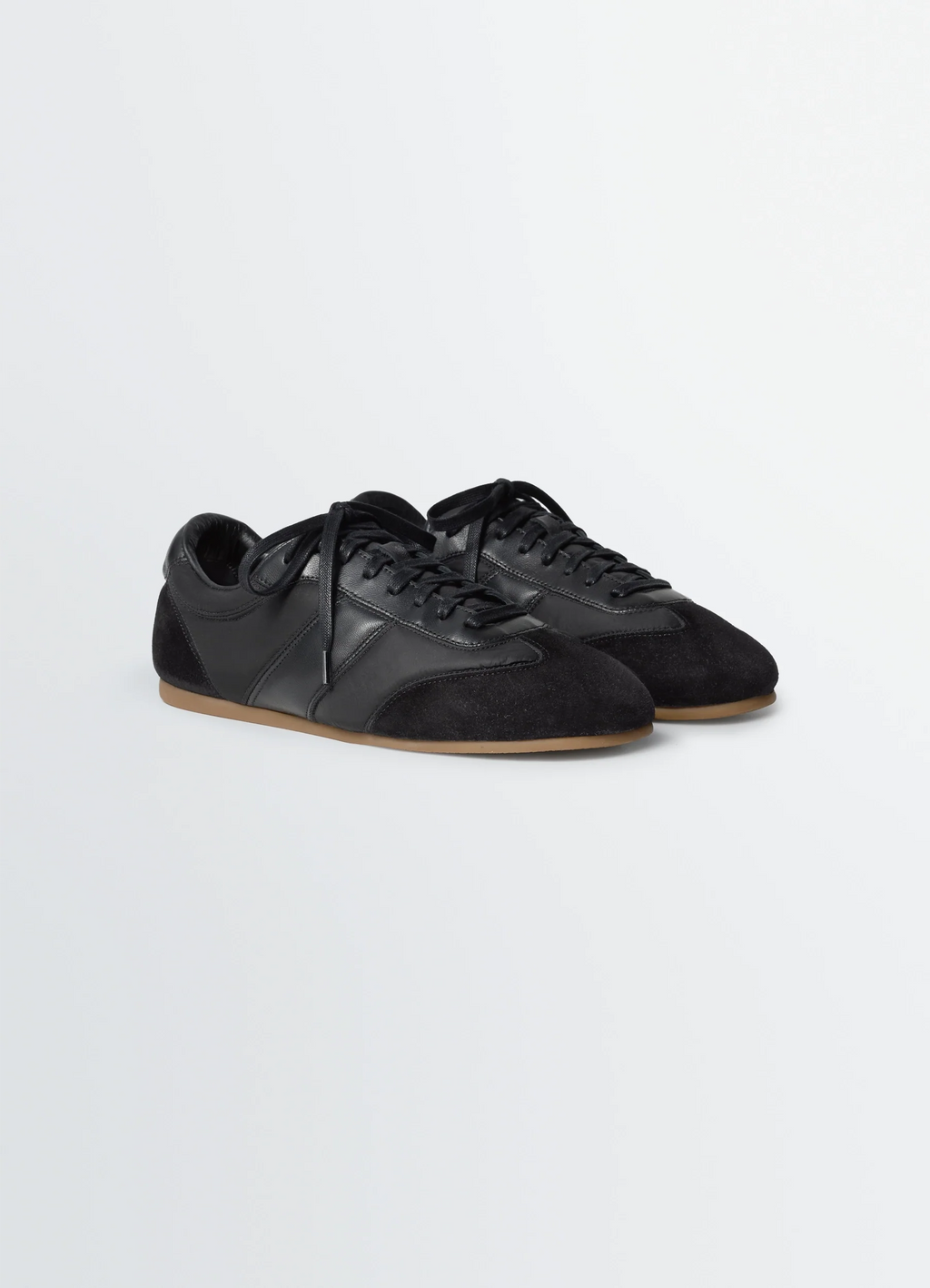SOFT RUNNERS IN MIX NYLON NAPPA SUEDE LEATHER