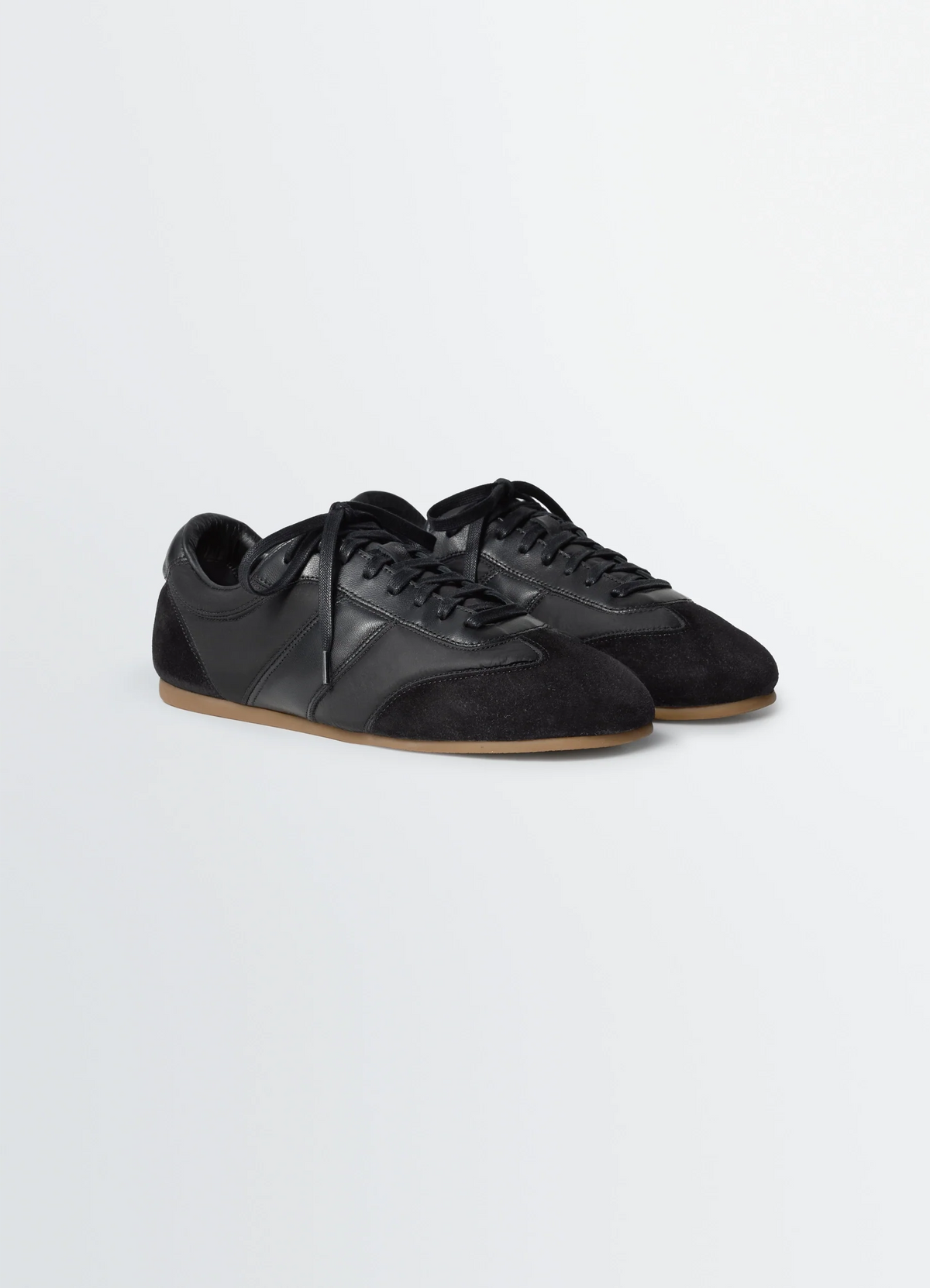 SOFT RUNNERS IN MIX NYLON NAPPA SUEDE LEATHER