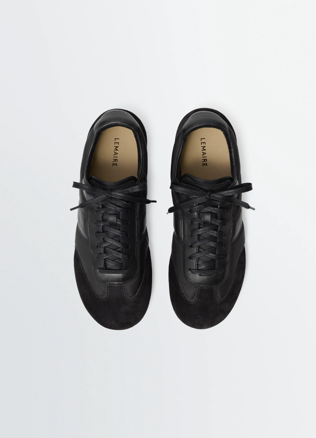 SOFT RUNNERS IN MIX NYLON NAPPA SUEDE LEATHER