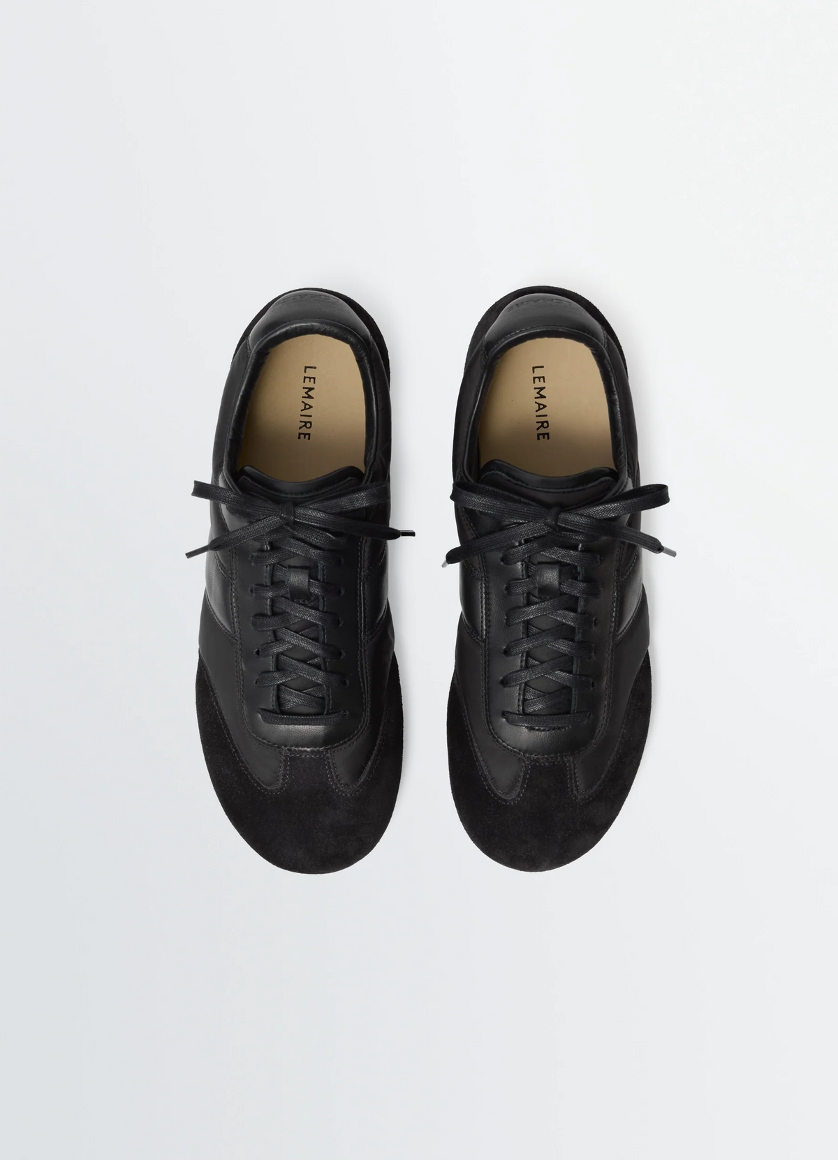 SOFT RUNNERS IN MIX NYLON NAPPA SUEDE LEATHER