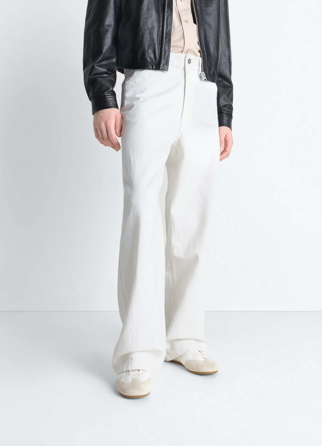 SOFT RUNNERS IN MIX NYLON NAPPA SUEDE LEATHER