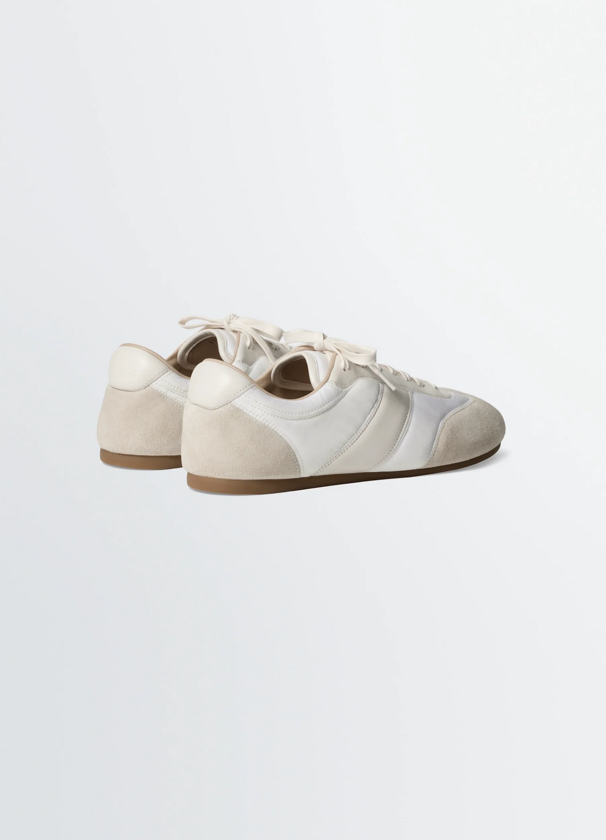 SOFT RUNNERS IN MIX NYLON NAPPA SUEDE LEATHER