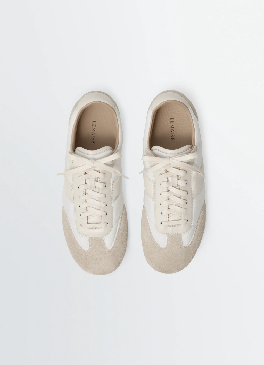 SOFT RUNNERS IN MIX NYLON NAPPA SUEDE LEATHER