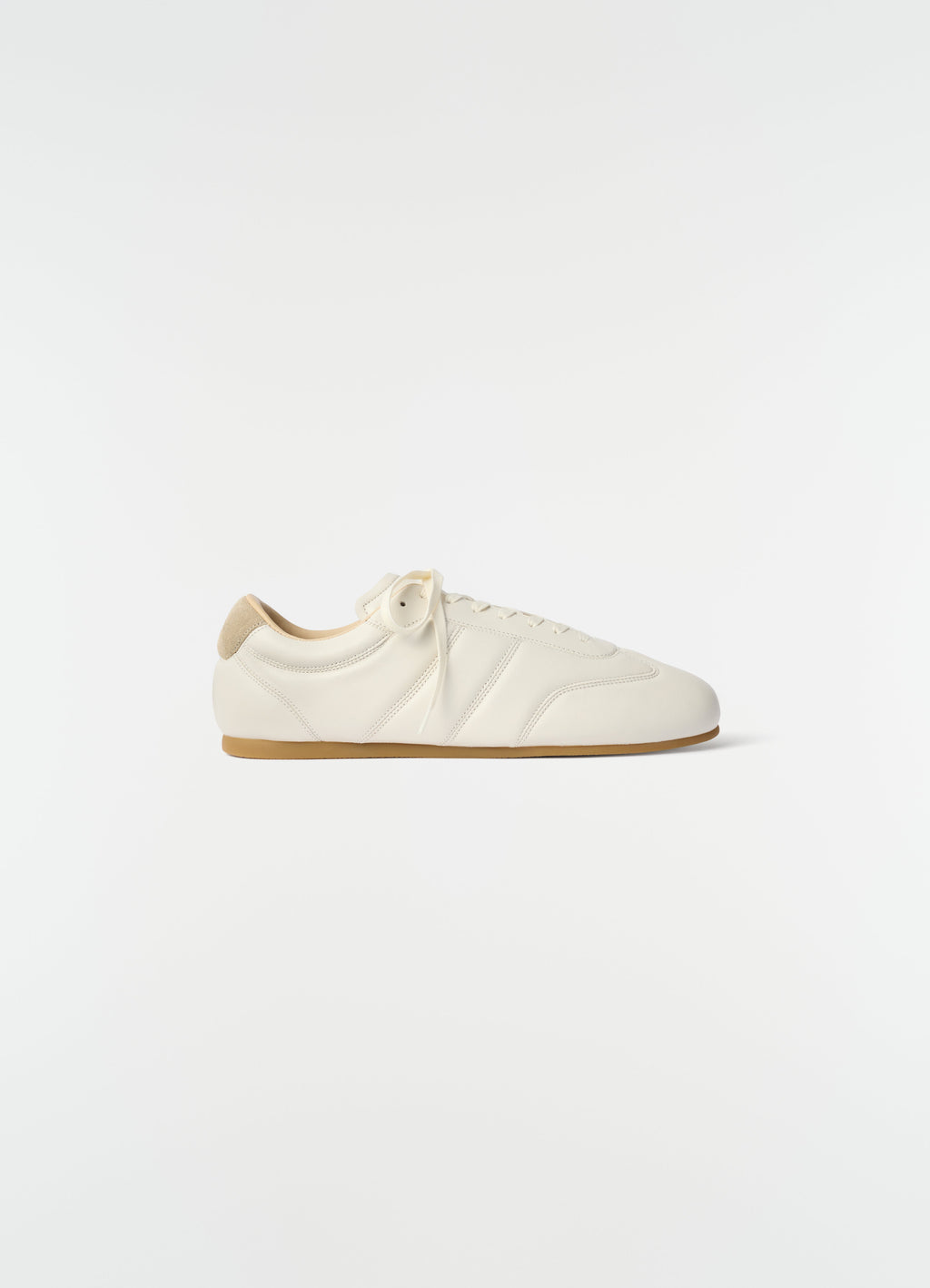 BASKET SOFT RUNNER EN CUIR D'AGNEAU NAPPA BRILLANT
