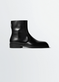 BOTTINES ZIPPÉES EN CUIR DE VEAU SOUPLE
