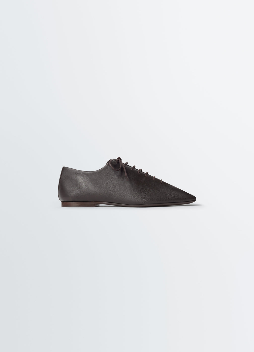 DERBIES SOURIS FLAT CLASSIC EN CUIR D'AGNEAU NAPPA LAVÉ
