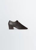 SOURIS CLASSIC DERBIES 55MM HEEL IN WASHED NAPPA LAMBSKIN LEATHER