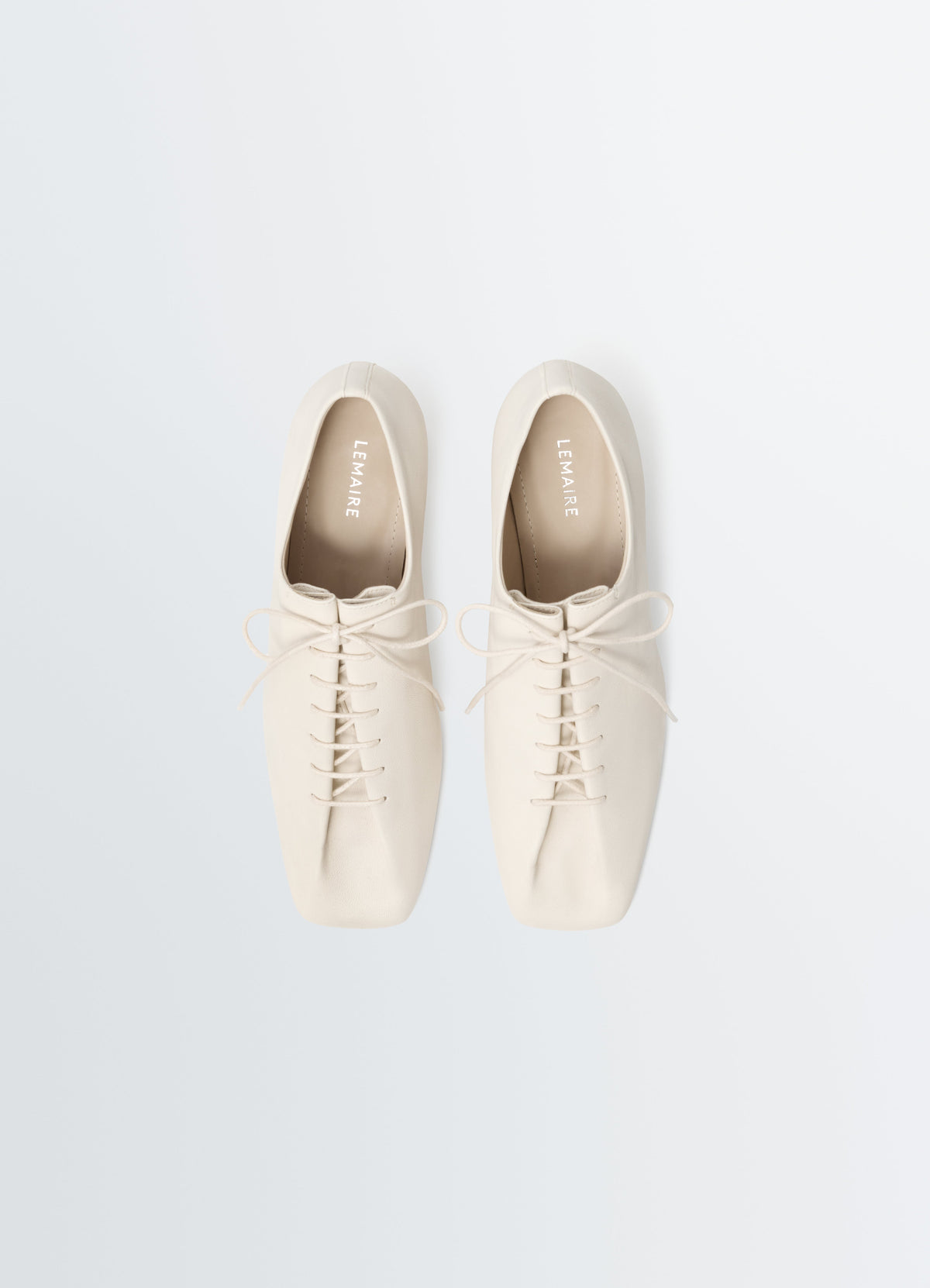 SOURIS CLASSIC DERBIES 55MM HEEL IN WASHED NAPPA LAMBSKIN LEATHER