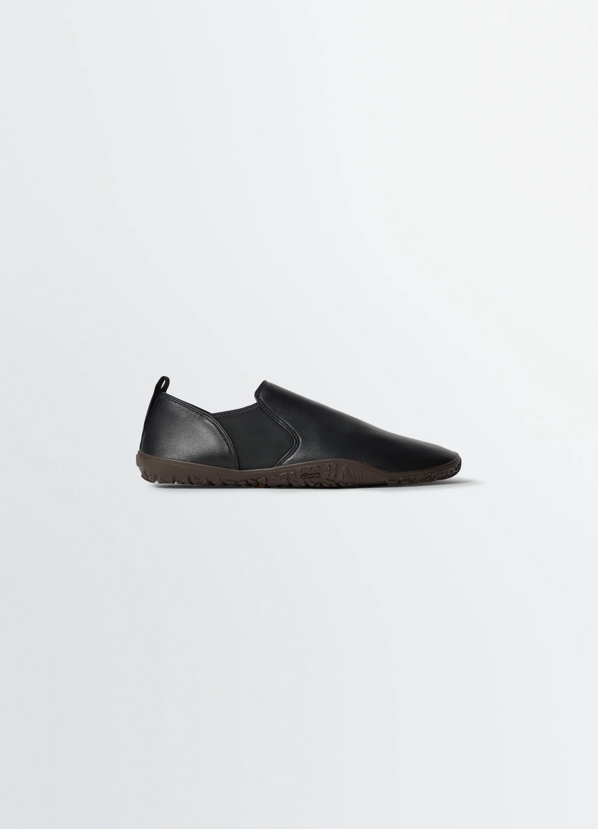 CHAUSSURE À ENFILER VIBRAM EN CUIR D'AGNEAU NAPA BRILLANT