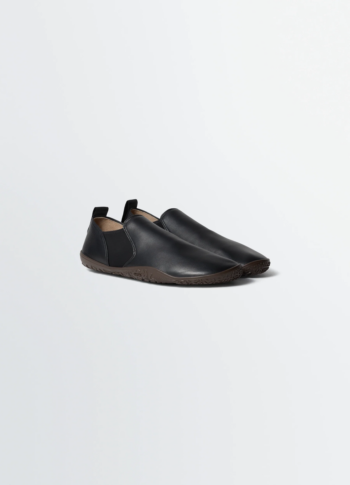 CHAUSSURE À ENFILER VIBRAM EN CUIR D'AGNEAU NAPA BRILLANT