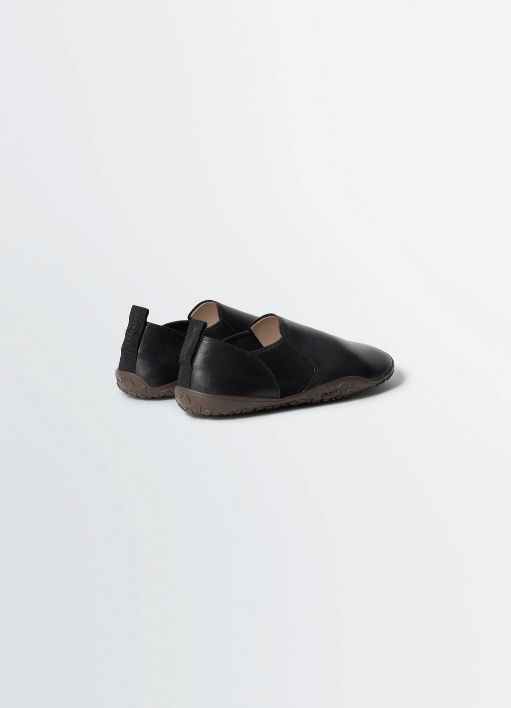 CHAUSSURE À ENFILER VIBRAM EN CUIR D'AGNEAU NAPA BRILLANT