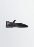 BALLERINES EN CUIR D'AGNEAU NAPPA BRILLANT