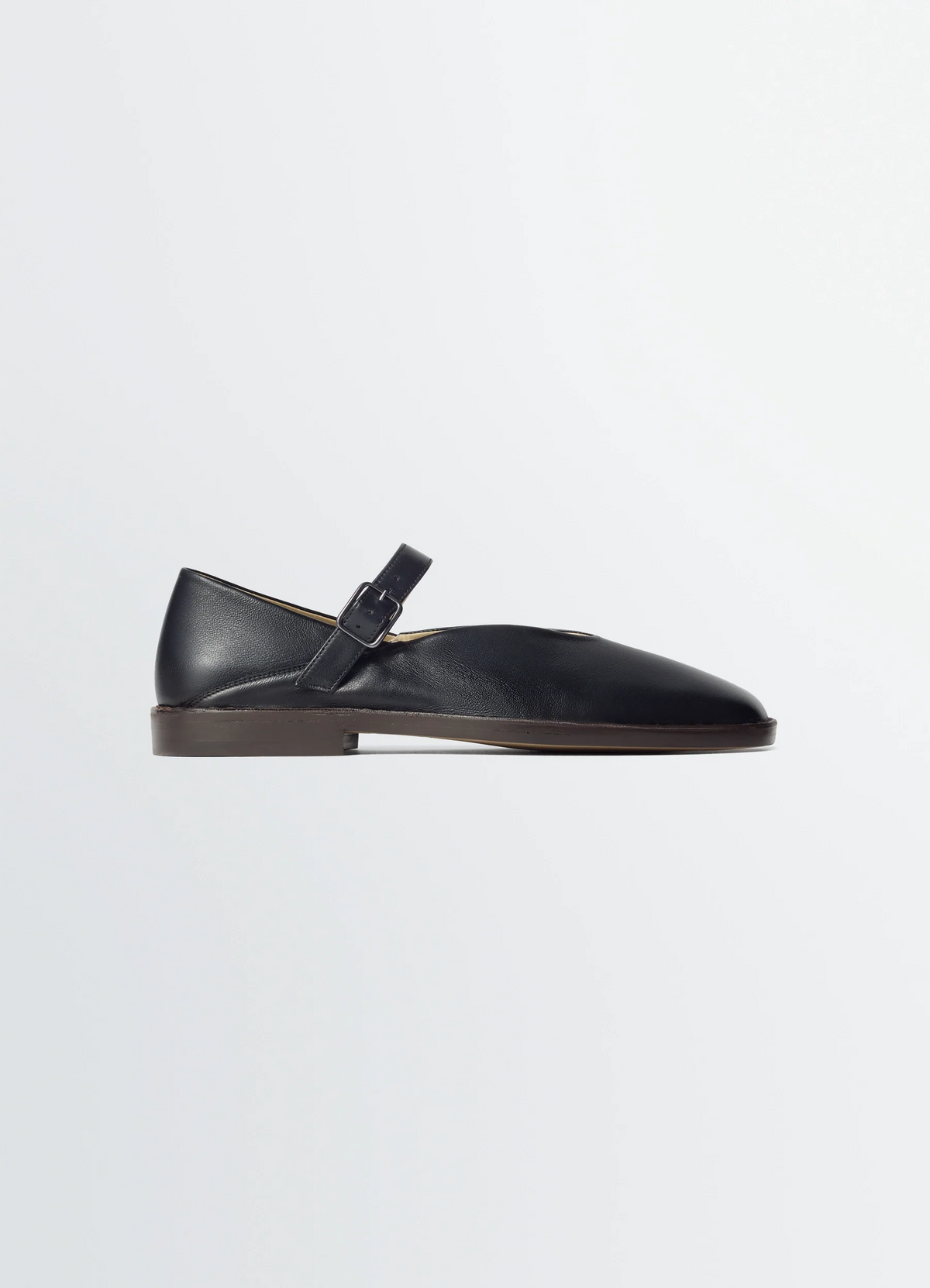BALLERINA SHOES IN SHINY NAPPA LAMB LEATHER
