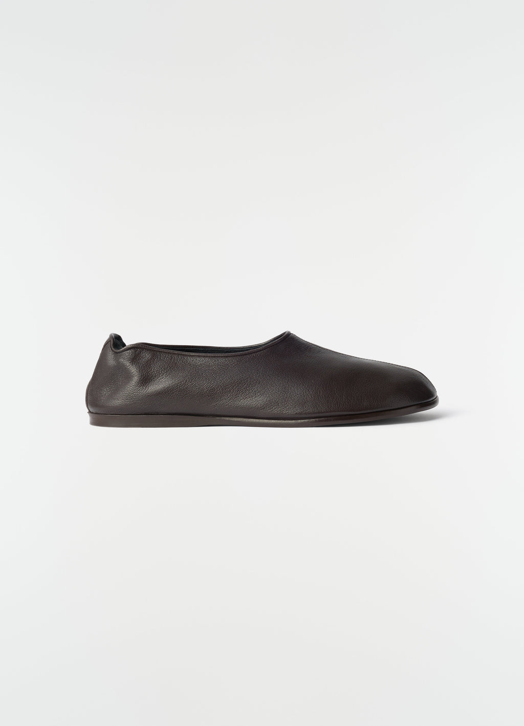 CHAUSSETTE SLIP-ON EN CUIR DE CHÈVRE