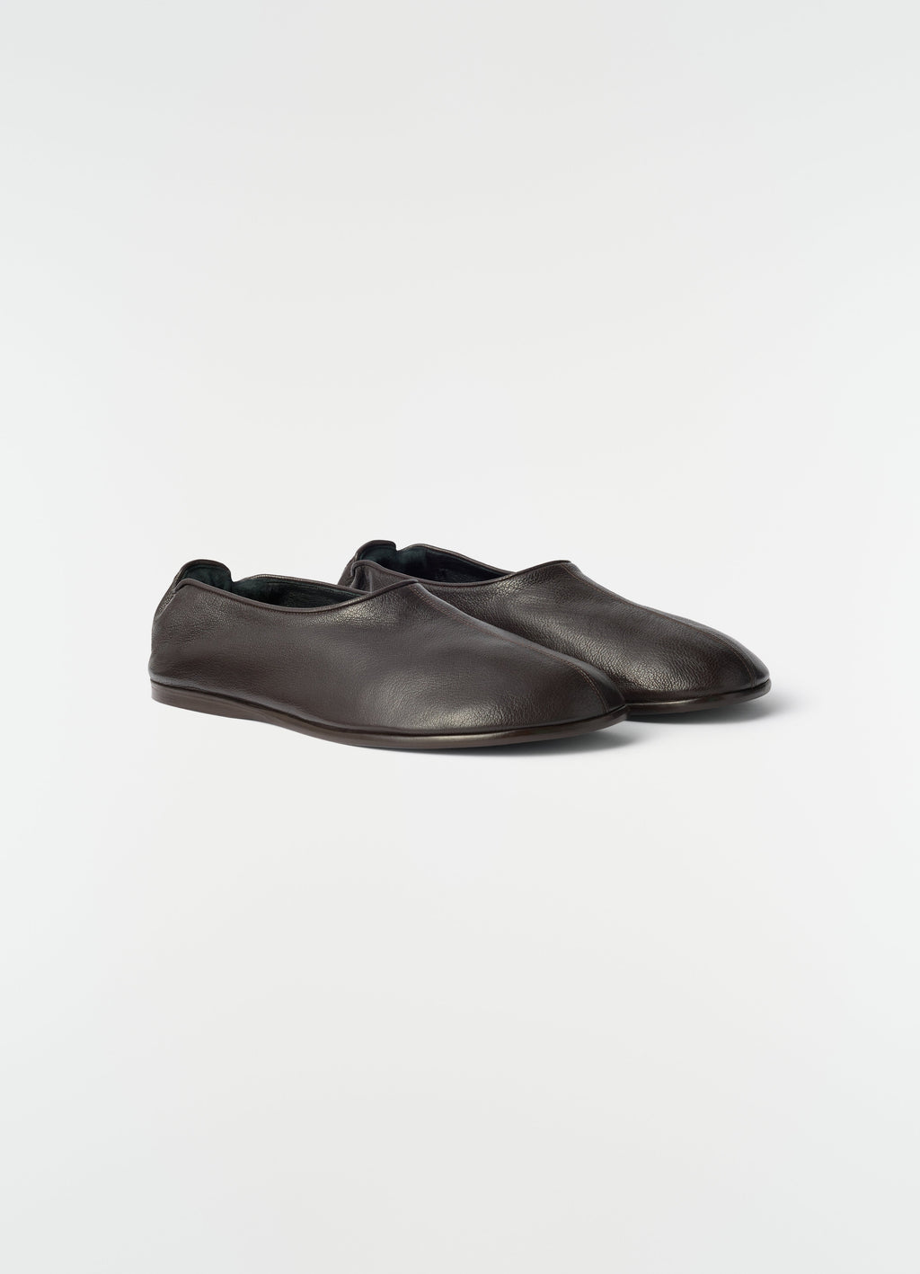 CHAUSSETTE SLIP-ON EN CUIR DE CHÈVRE