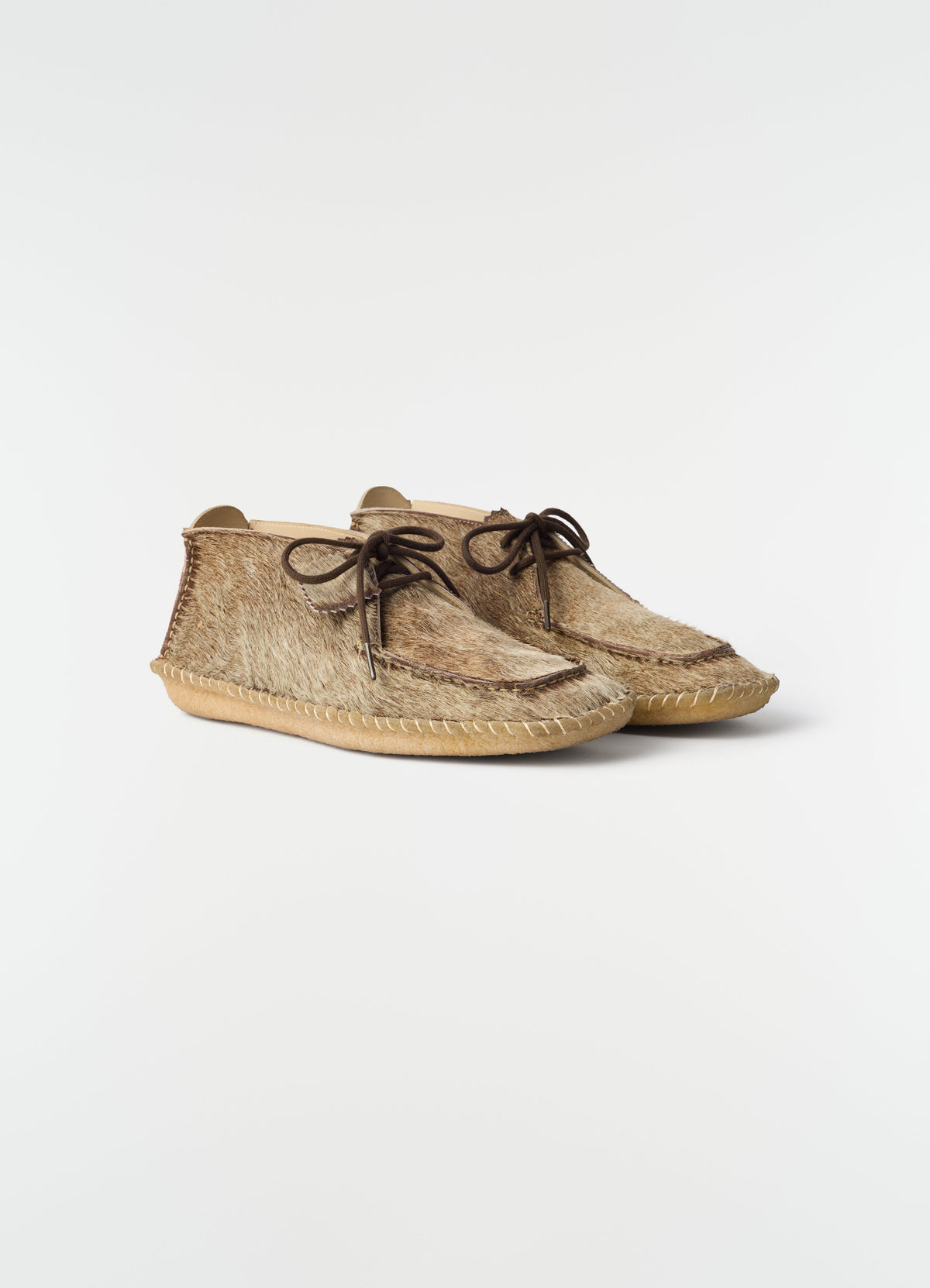 DESERT MOCASSIN IN HORSY HAIR LEATHER