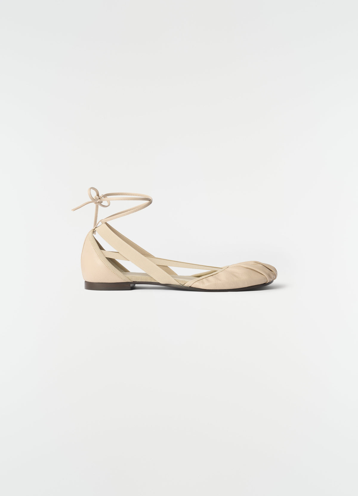 PEDILLE FLAT BALLERINA IN GOATSKIN LEATHER