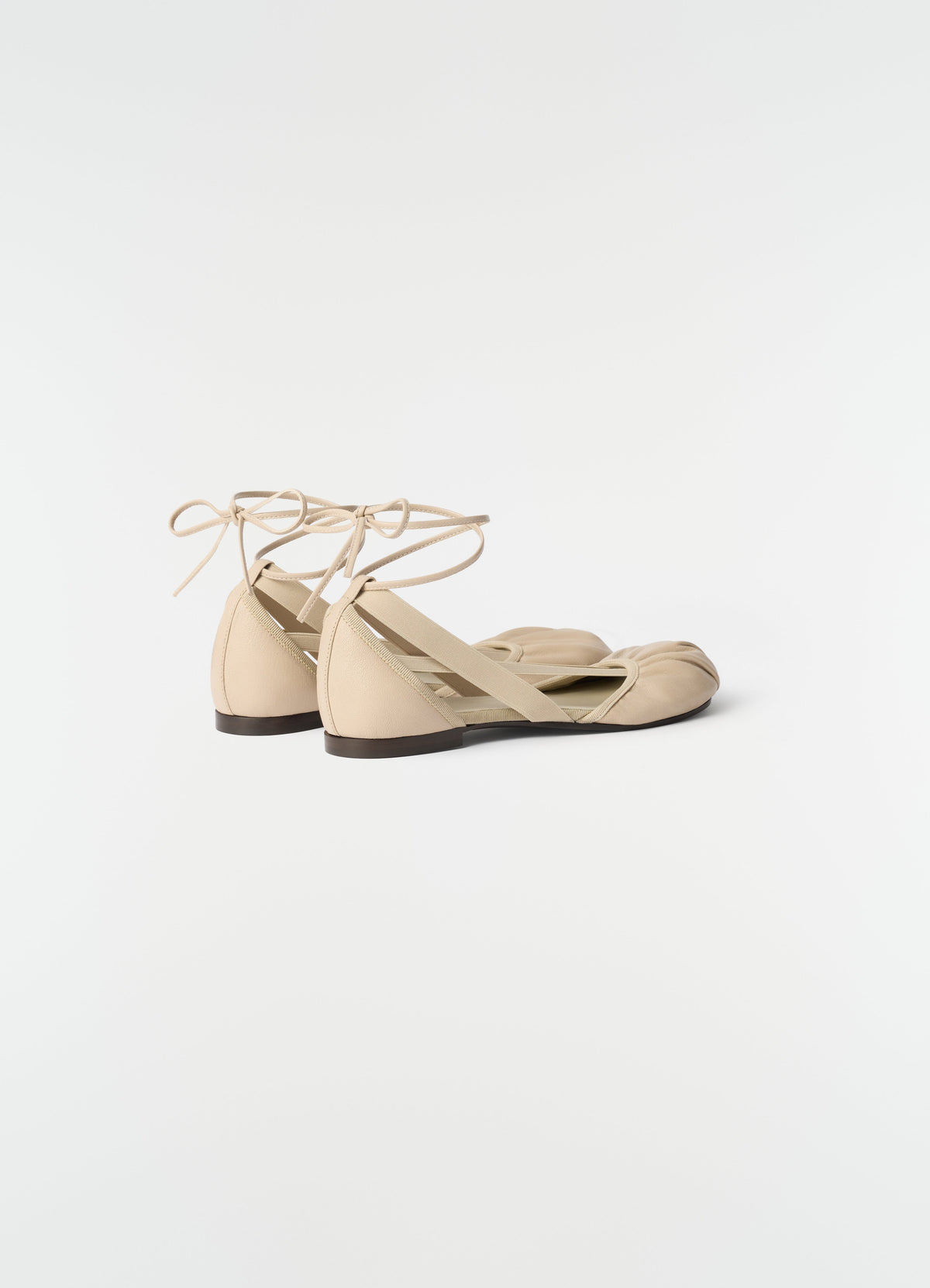 PEDILLE FLAT BALLERINA IN GOATSKIN LEATHER