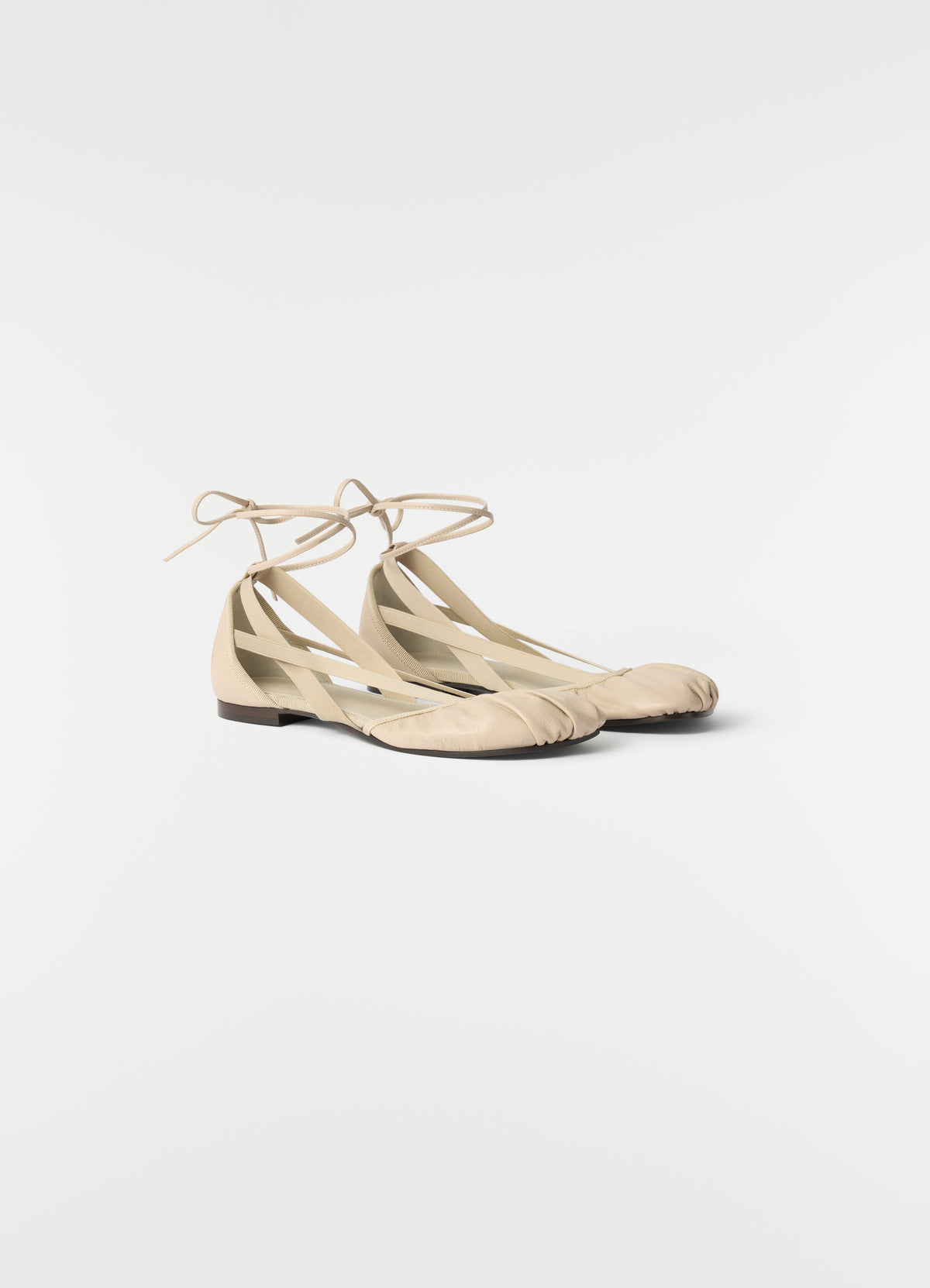 PEDILLE FLAT BALLERINA IN GOATSKIN LEATHER