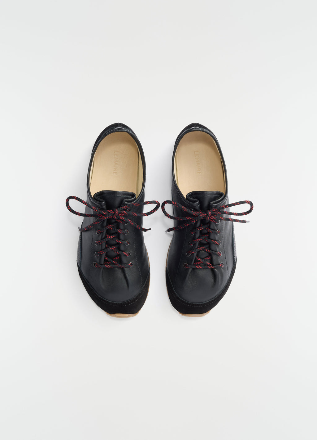 GUMMY GRIP SNEAKERS IN MIX NAPPA SUEDE LEATHERS