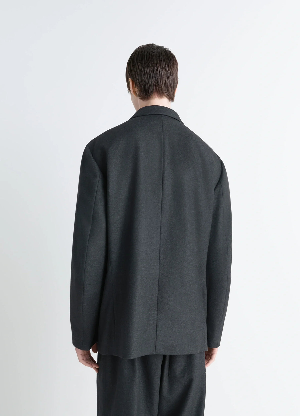 SOFT SINGLE BREASTED JACKET IN SOFT CASHMERE