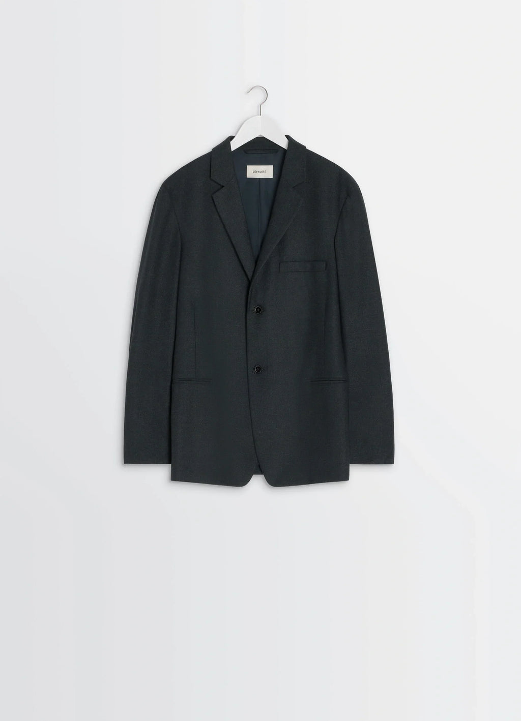 VESTE SOUPLE À BOUTONNAGE SIMPLE EN CACHEMIRE DOUX