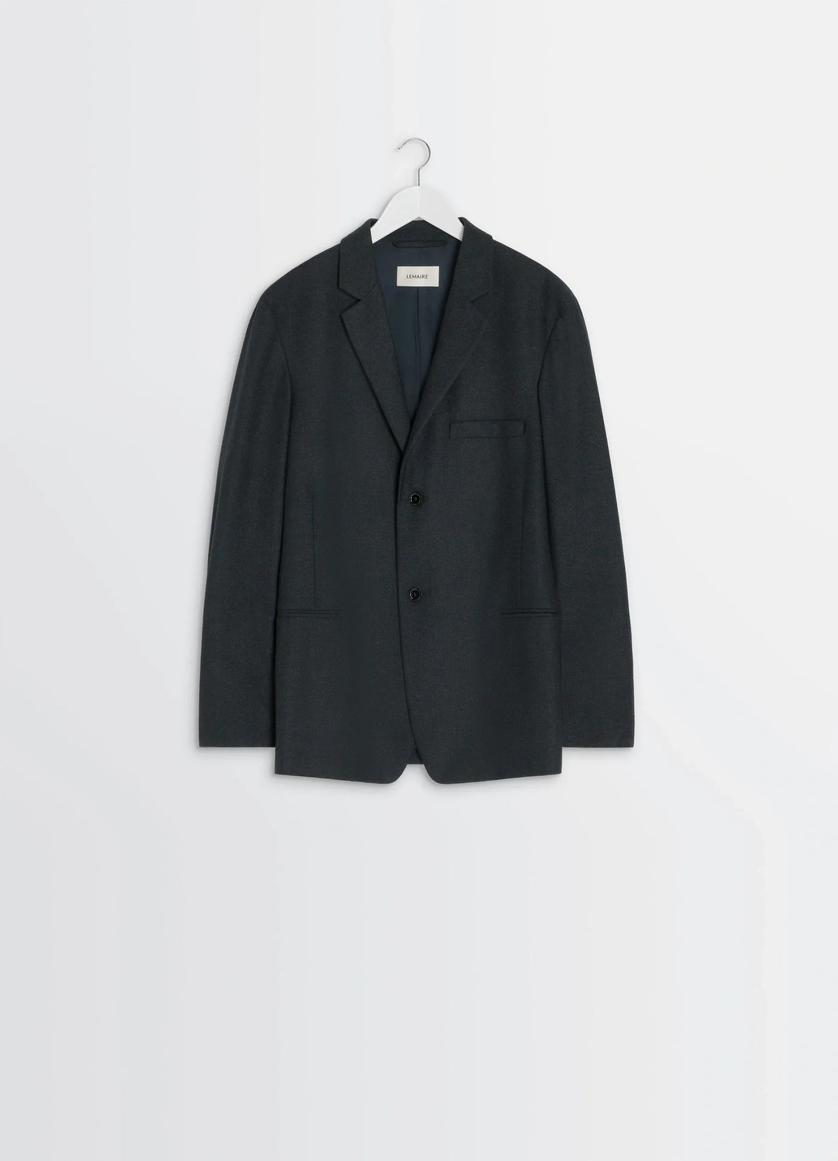 VESTE SOUPLE À BOUTONNAGE SIMPLE EN CACHEMIRE DOUX