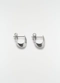 BOUCLES D'OREILLES MICRO DROP EN ARGENT RHODIÉ