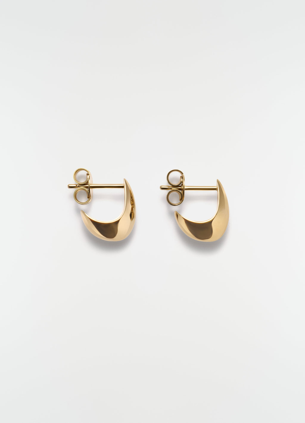 MICRO DROP EARRINGS IN GOLD-PLATED STERLING SILVER