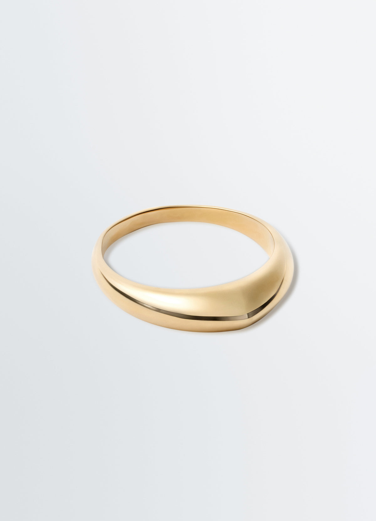 DROP RING IN GOLD-PLATED STERLING SILVER