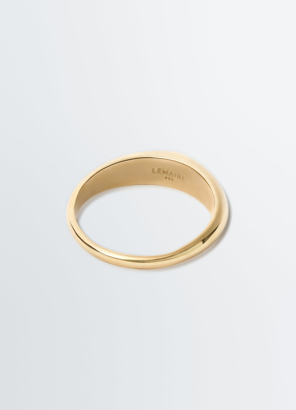 DROP RING IN GOLD-PLATED STERLING SILVER