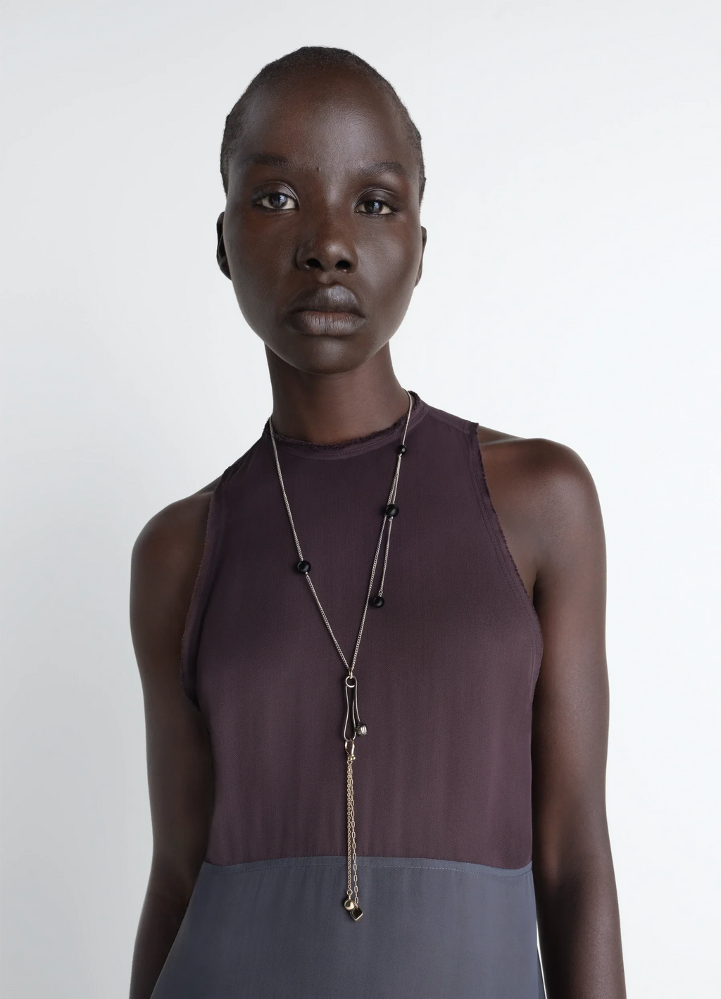 COLLIER CHARDON EN LAITON