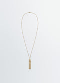 COLLIER CRAYON DE CHARPENTIER EN LAITON