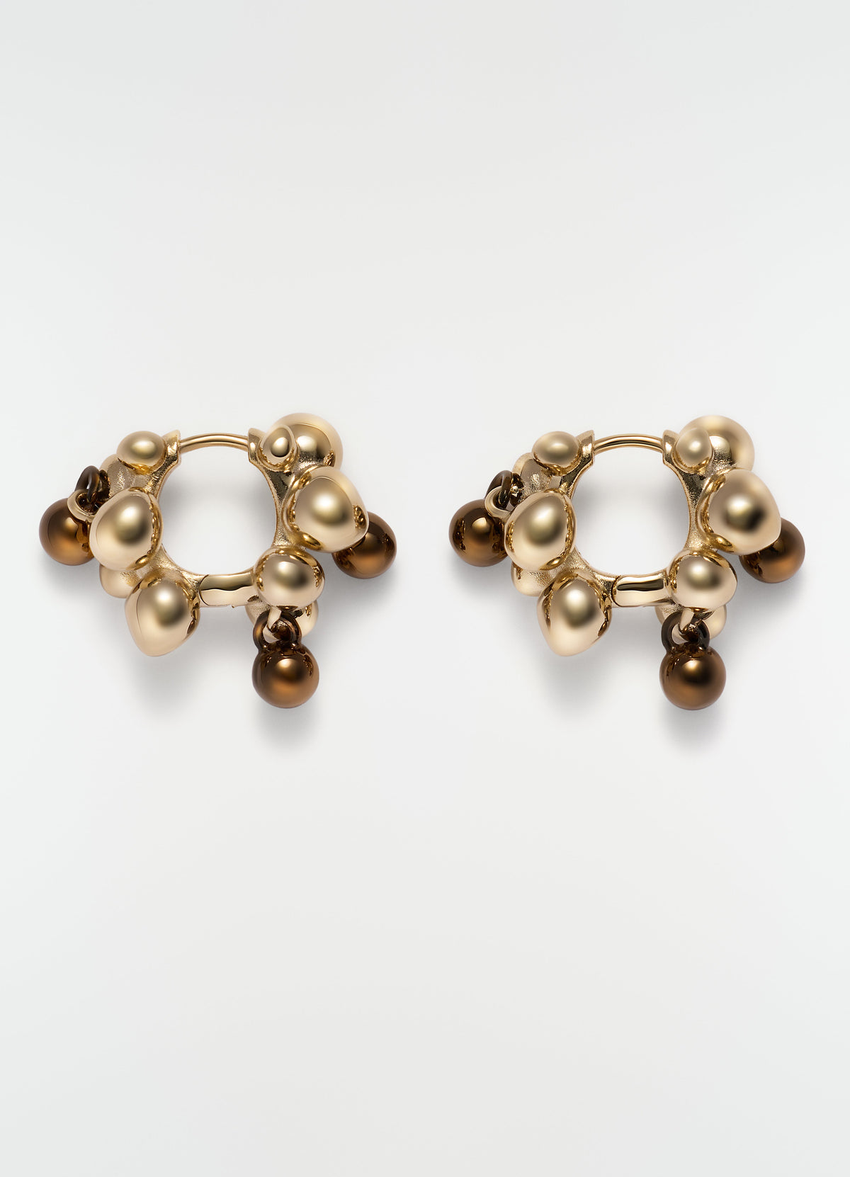 SEEDS HOOPS IN BRASS