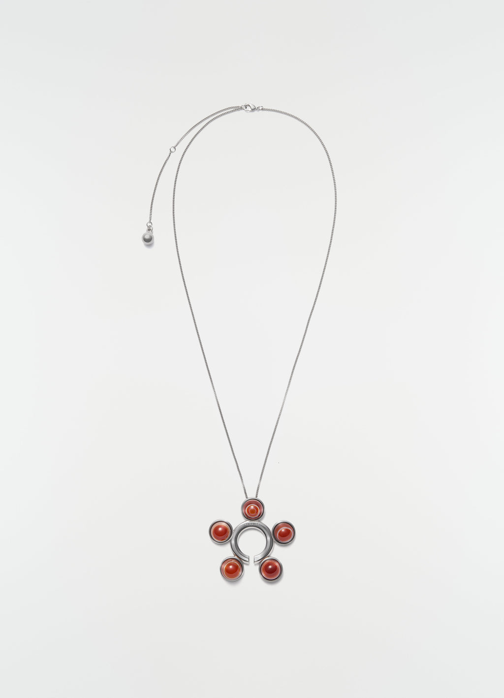 GARMENT JEWEL & NECKLACE IN BRASS