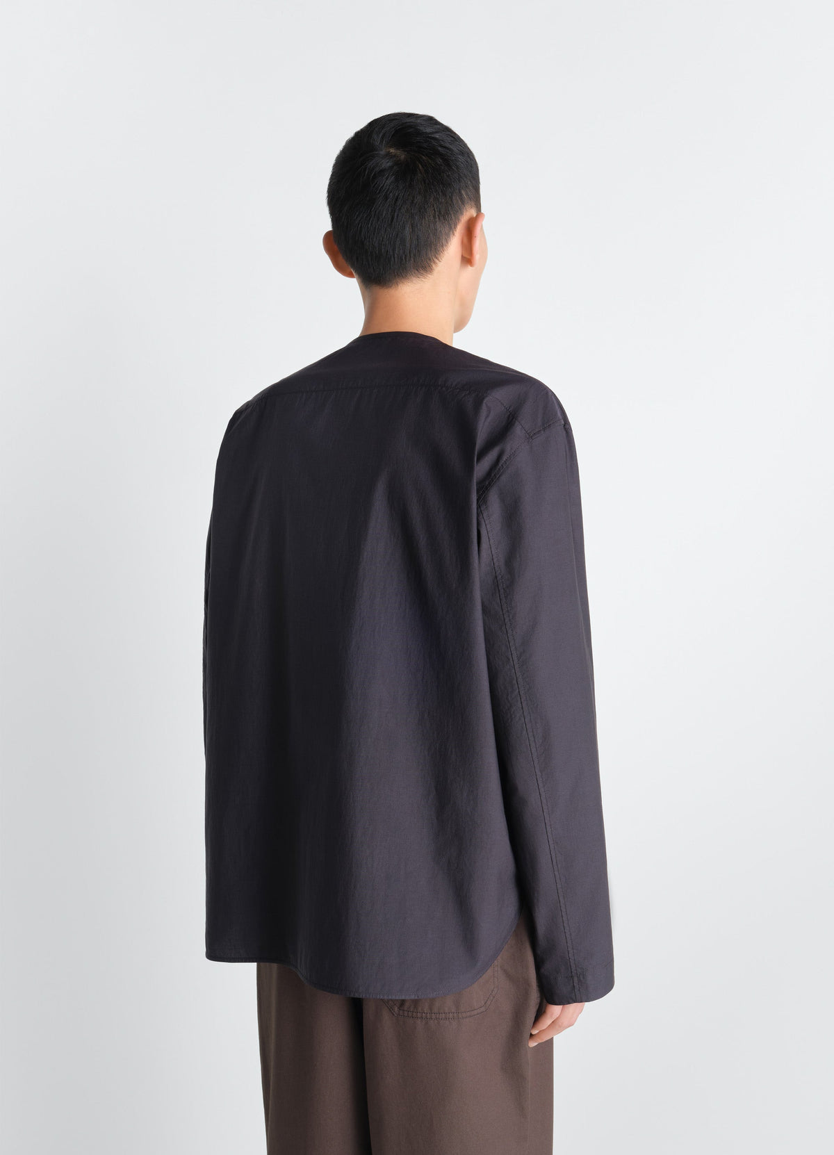 VAREUSE TOP IN WASHED COTTON SILK