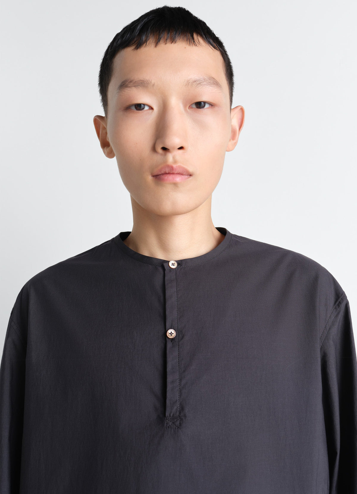 VAREUSE TOP IN WASHED COTTON SILK