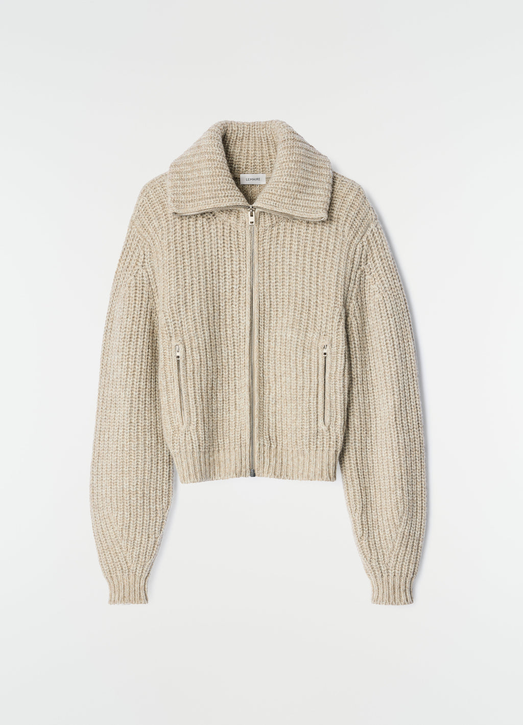 GILET ZIPPÉ EN YAK ET ALPAGA