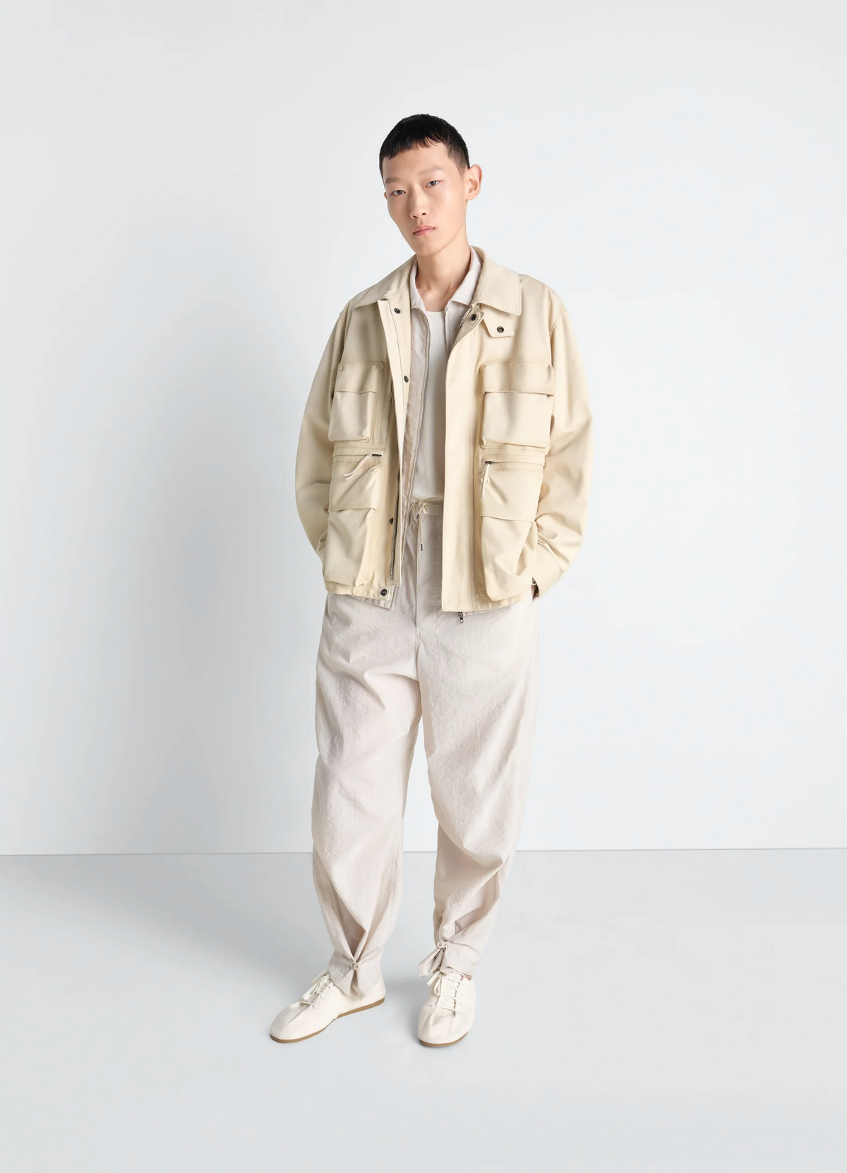 REPORTER JACKET IN NUBUCK