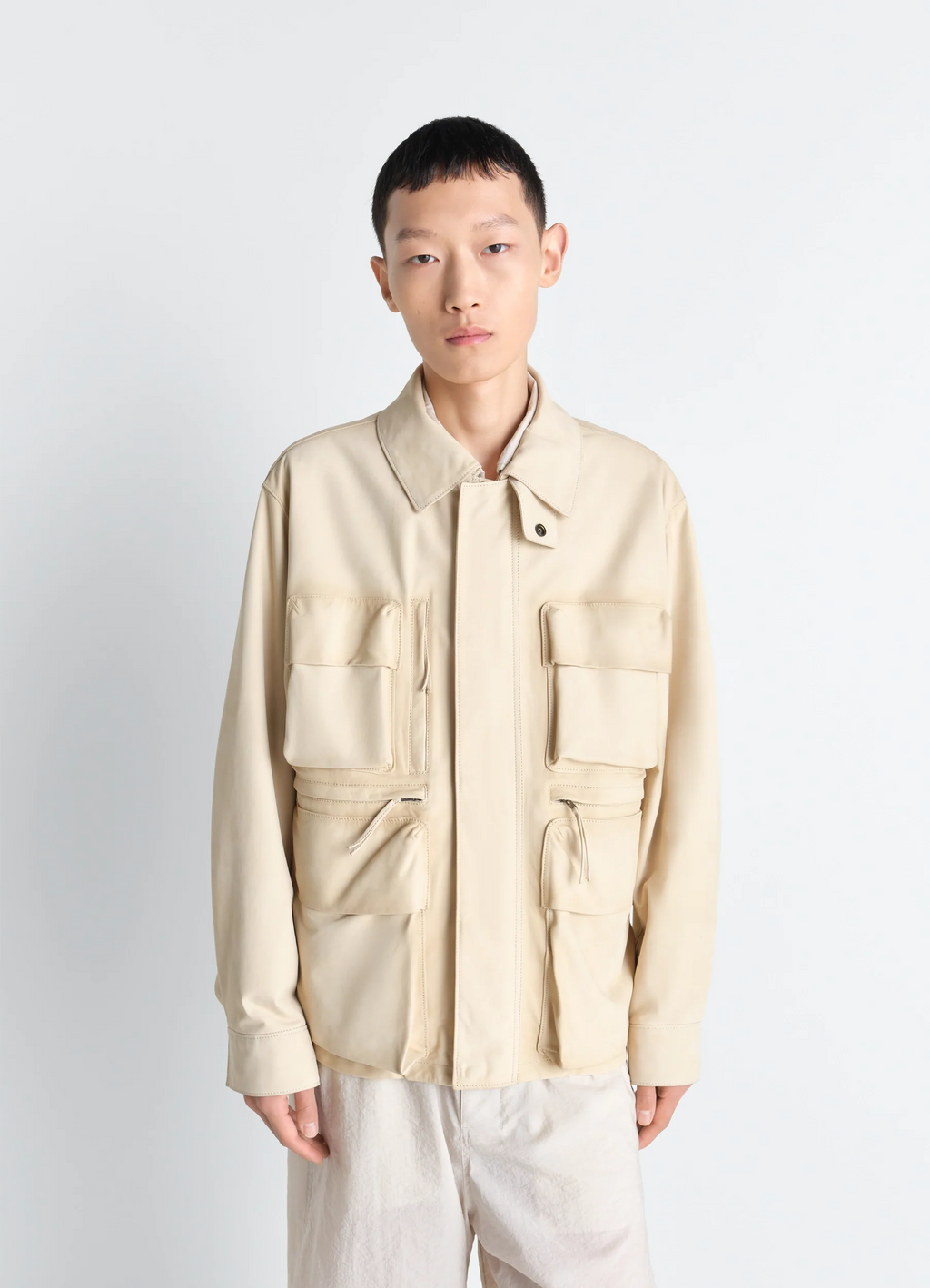 VESTE REPORTER EN NUBUCK